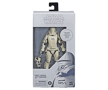 Carbonized First Order Jet Trooper Star Wars The Black Series