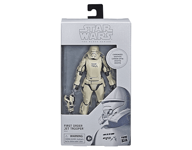 Carbonized First Order Jet Trooper Star Wars The Black Series