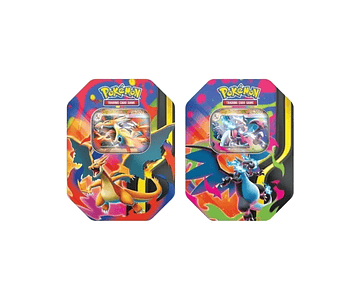 Pokémon Lata Mega-Charizard Inglés