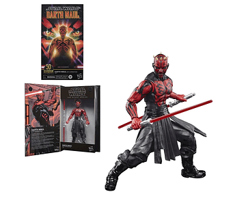 Darth Maul (Sith Apprentice) Star Wars The Black Series Comic Book