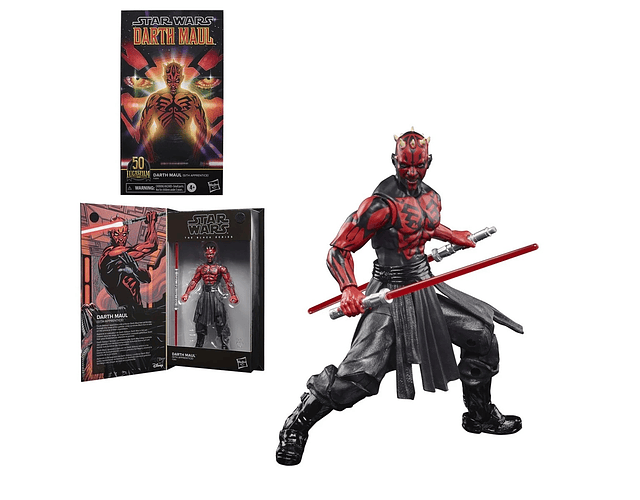 Darth Maul (Sith Apprentice) Star Wars The Black Series Comic Book