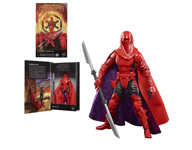 Carnor Jax Star Wars The Black Series Comic Book