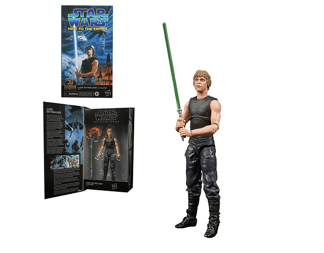 Luke Skywalker & Ysalamiri Star Wars The Black Series Comic Book