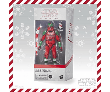 Clone Trooper Star Wars The Black Series Holiday Edition