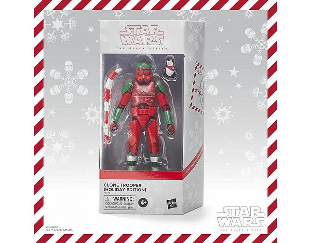 Clone Trooper Star Wars The Black Series Holiday Edition