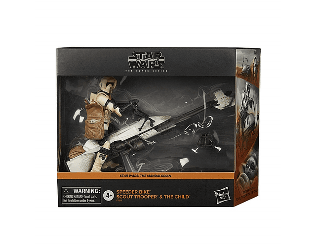 Speeder Bike Scout Trooper & The Child Star Wars The Black Series The Mandalorian