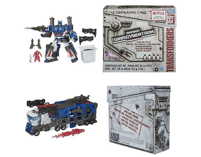 Ultra Magnus Spoiler Pack Transformers War For Cybertron Trilogy Netflix #08