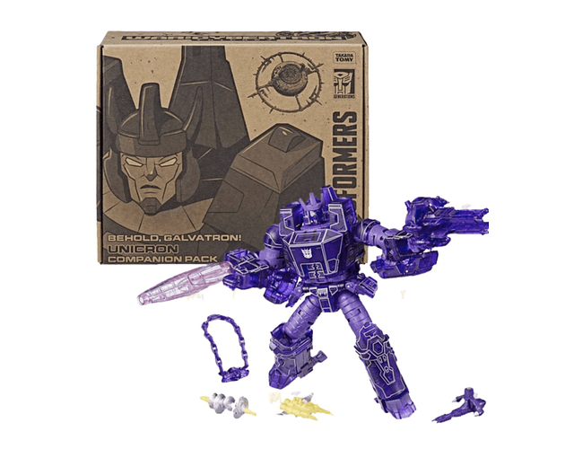 Behold, Galvatron! Unicron Companion Pack Transformers War For Cybertron Trilogy
