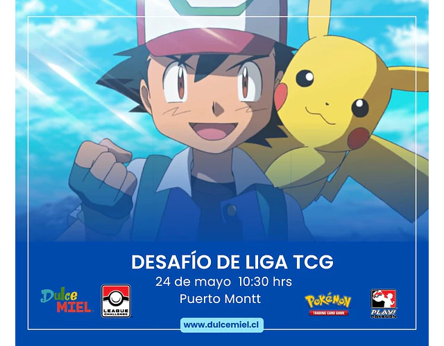 Pokémon Desafío de Liga TCG Domingo 24 Mayo