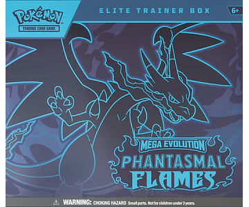 Pokémon Phantasmal Flames Elite Trainer Box Ingles