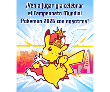 Torneo Celebracion del Campeonato Mundial 2026 TCG 22 de Agosto 2026 10:30