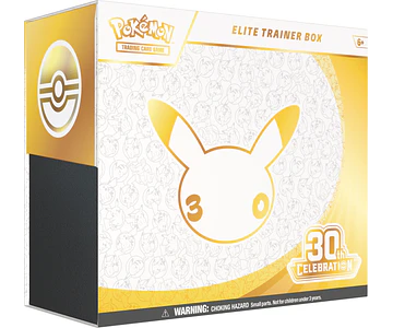 Pokémon 30th Celebration Elite Trainer Box Ingles PREVENTA