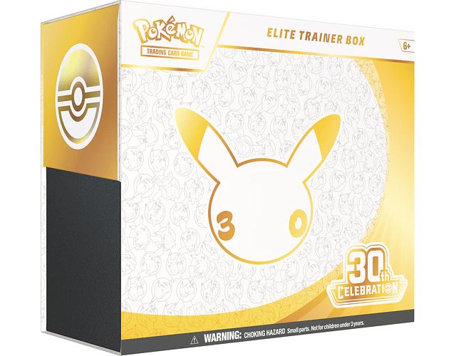 Pokémon 30th Celebration Elite Trainer Box Ingles PREVENTA