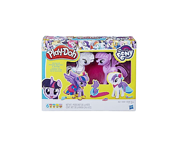 Play-Doh Princess Twilight Sparkle & Rarity - My Little Pony