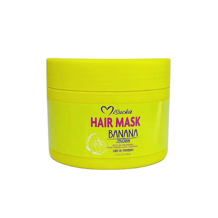 Misucka — Máscara (mascarilla) Banana Jengibre 200 ml 1