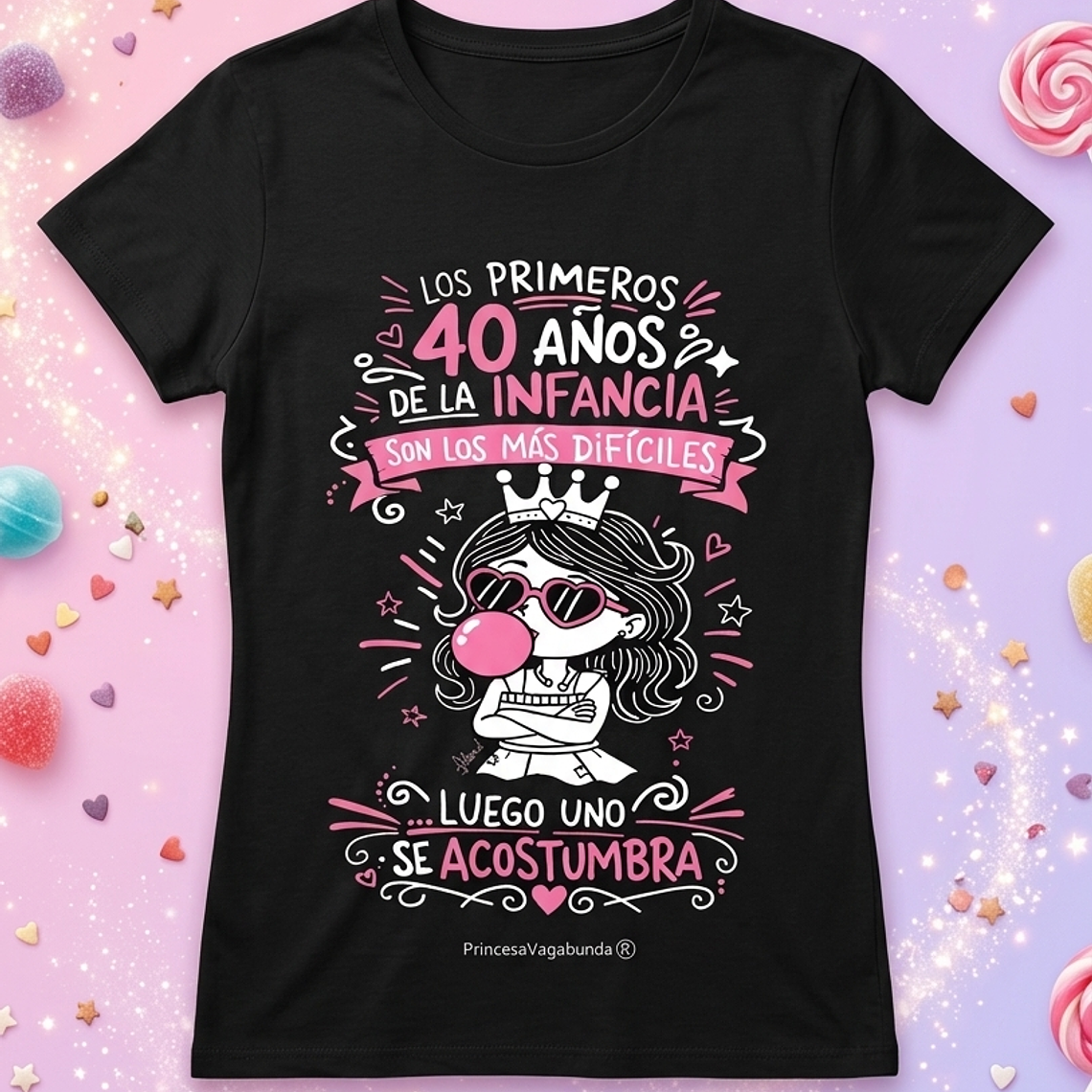 POLERA 40 AÑOS (T-SHIRT) 1