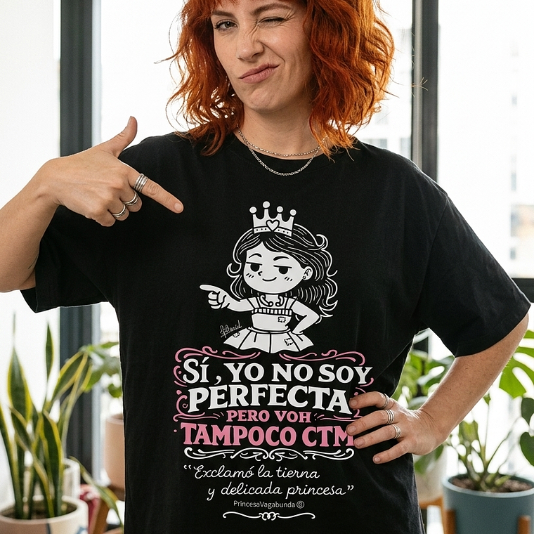 POLERA NO SOY PERFECTA (T-SHIRT) 2