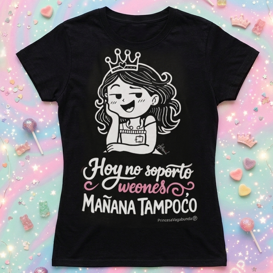 POLERA HOY NO SOPORTO (T-SHIRT) 1