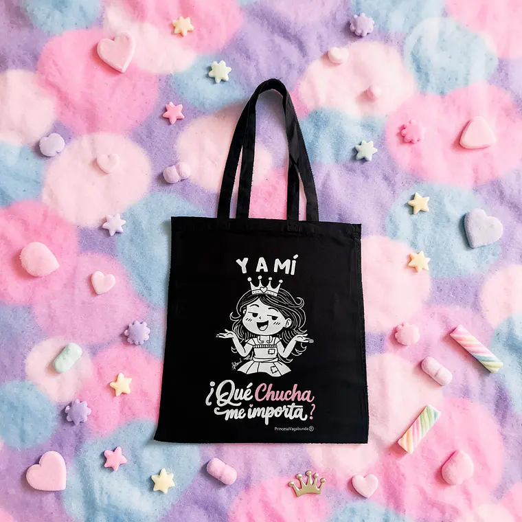 BOLSA DE TELA - QUÉ CHUCHA (TOTE BAG) 1