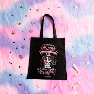 BOLSA DE TELA - INFANCIA (TOTE BAG)