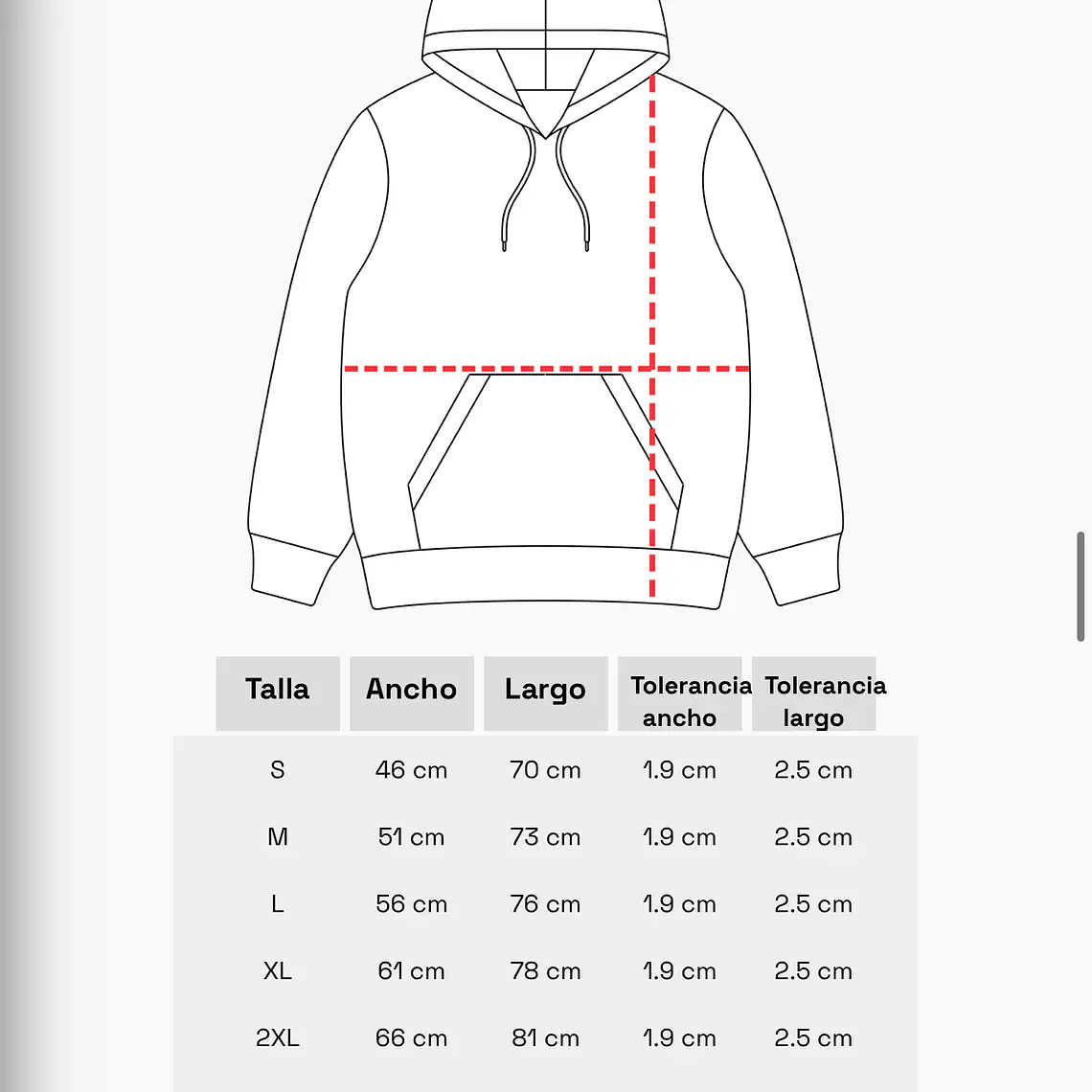 POLERÓN CANGURO CIERRE NEGRO - MUCHAS WEÁS (HODDIE) 3