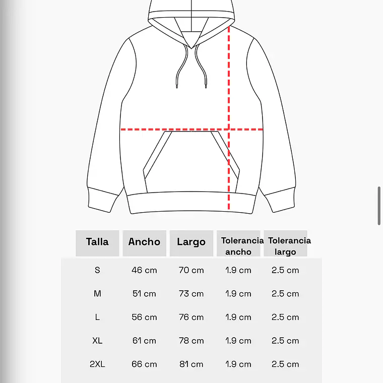 POLERÓN CANGURO CIERRE NEGRO - MUCHAS WEÁS (HODDIE) 3