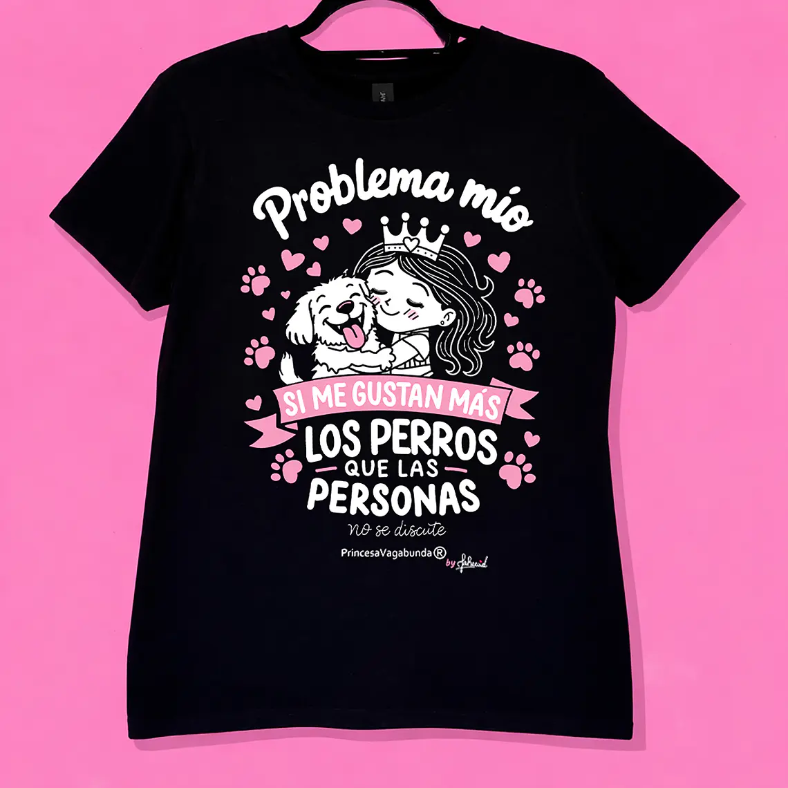 POLERA PROBLEMA MÍO PERROS (TSHIRT) 1
