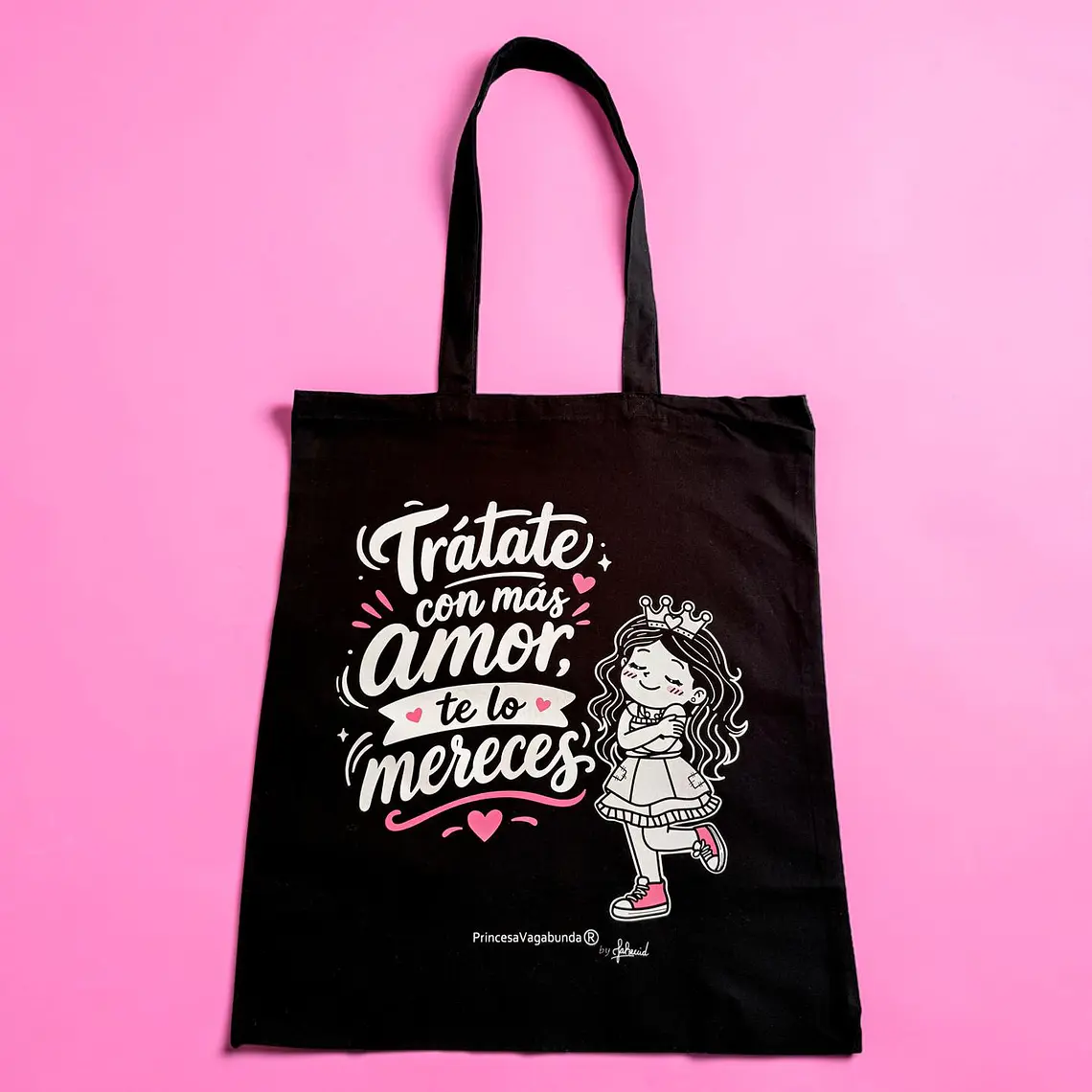 BOLSA DE TELA - TRATATE CON MÁS AMOR (TOTE BAG) 1