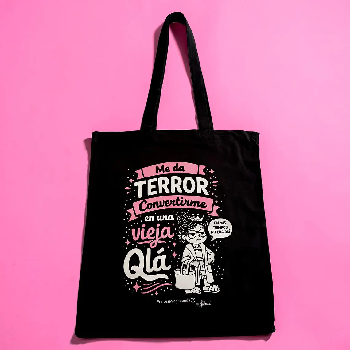 BOLSA DE TELA - VIEJA QLA (TOTE BAG) 1