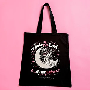 BOLSA DE TELA - LUNA (TOTE BAG)