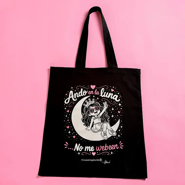 BOLSA DE TELA - LUNA (TOTE BAG) 1