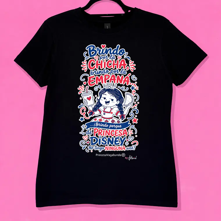 POLERA BRINDO PRINCESA (T-SHIRT) 1