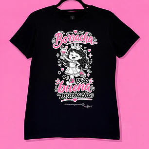 POLERA BORRACHA BUENA MUCHACHA (T-SHIRT)