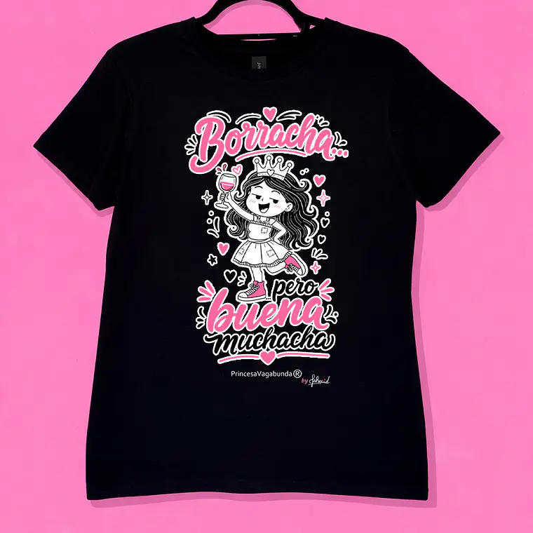 POLERA BORRACHA BUENA MUCHACHA (T-SHIRT) 1