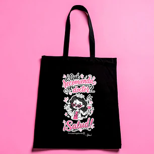 BOLSA DE TELA - SALUD DOCTOR (TOTE BAG)