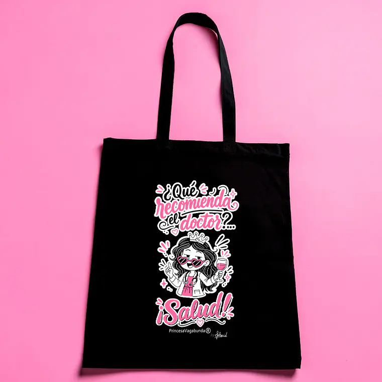 BOLSA DE TELA - SALUD DOCTOR (TOTE BAG) 1