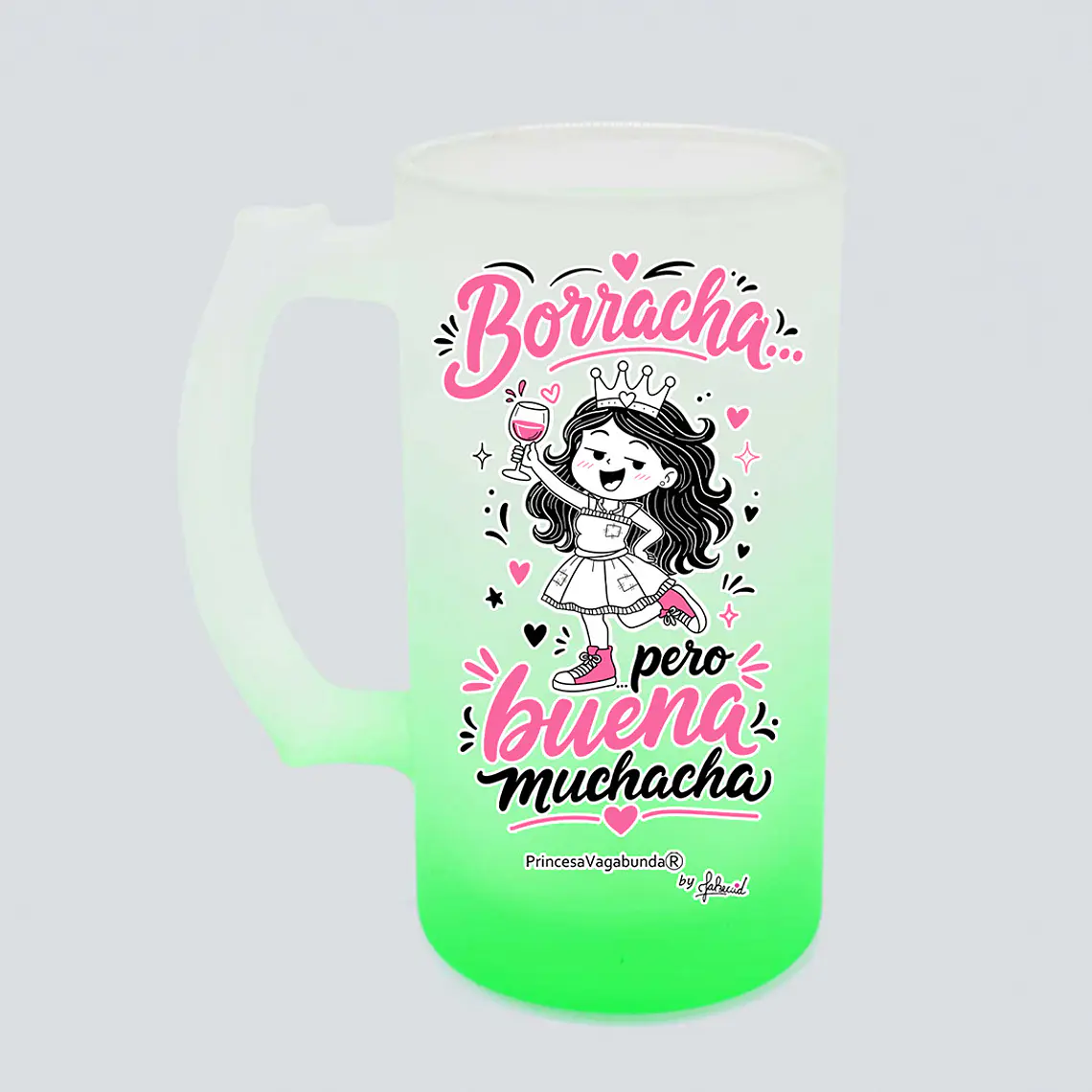 TAZÓN SHOPERO BASE VERDE- BUENA MUCHACHA 1