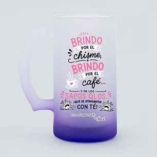 TAZÓN BASE MORADA- SAPOS