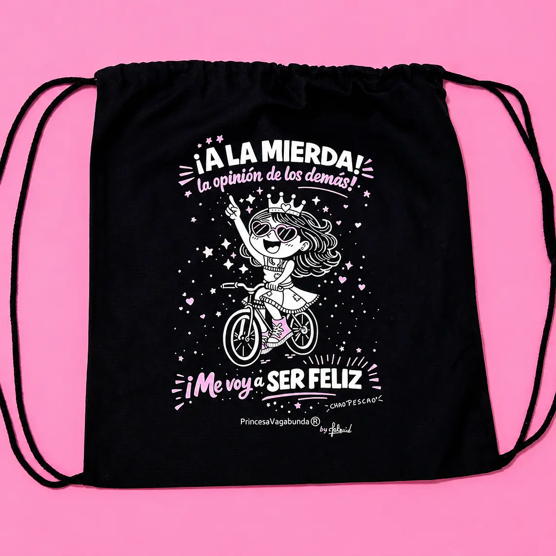 MOCHILA NEGRA- FELIZ 1