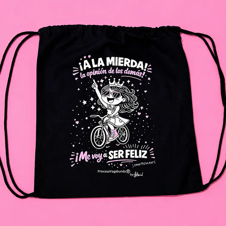 MOCHILA NEGRA- FELIZ 1