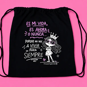 MOCHILA NEGRA- MI VIDA