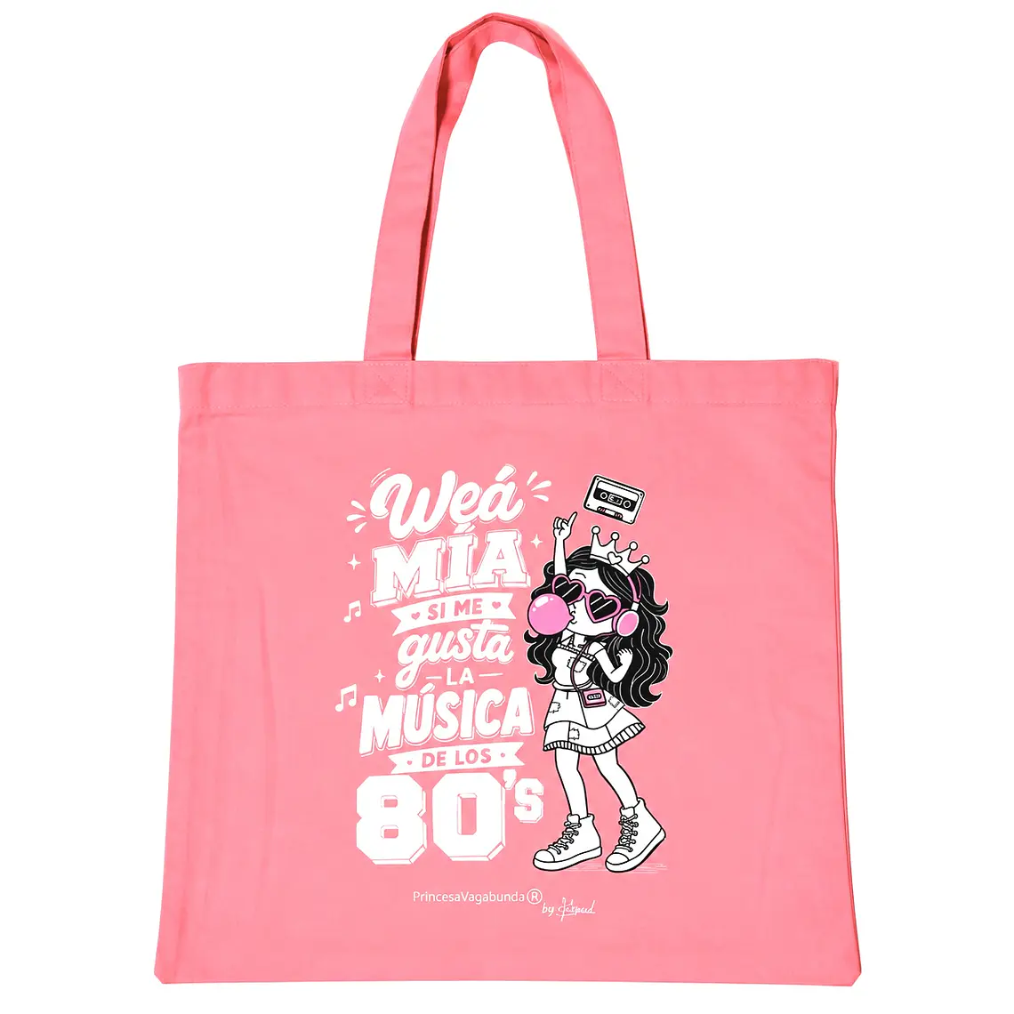 BOLSA DE TELA ROSADA- WEÁ 80 1