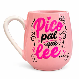 Tazón Bicolor Rosado/Blanco – Pico pal que lee