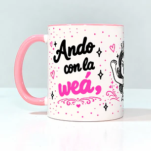 TAZÓN MANGO ROSADO - ANDO CON LA WEÁ
