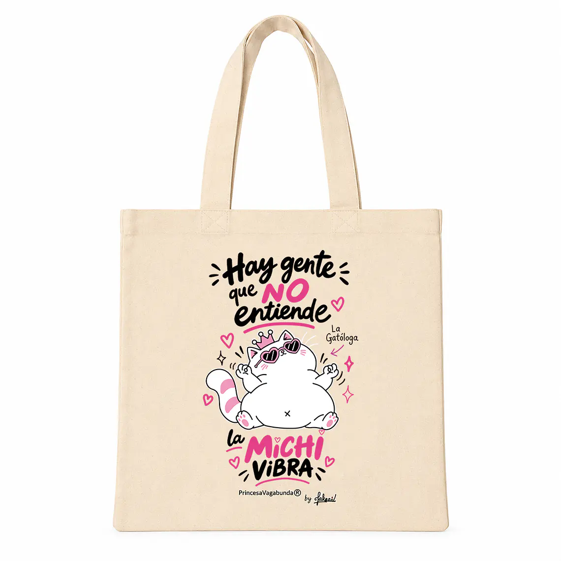 BOLSA DE TELA CRUDO - MICHI VIBRA 1