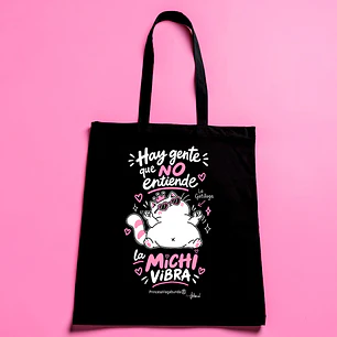 BOLSA DE TELA - MICHI VIBRA