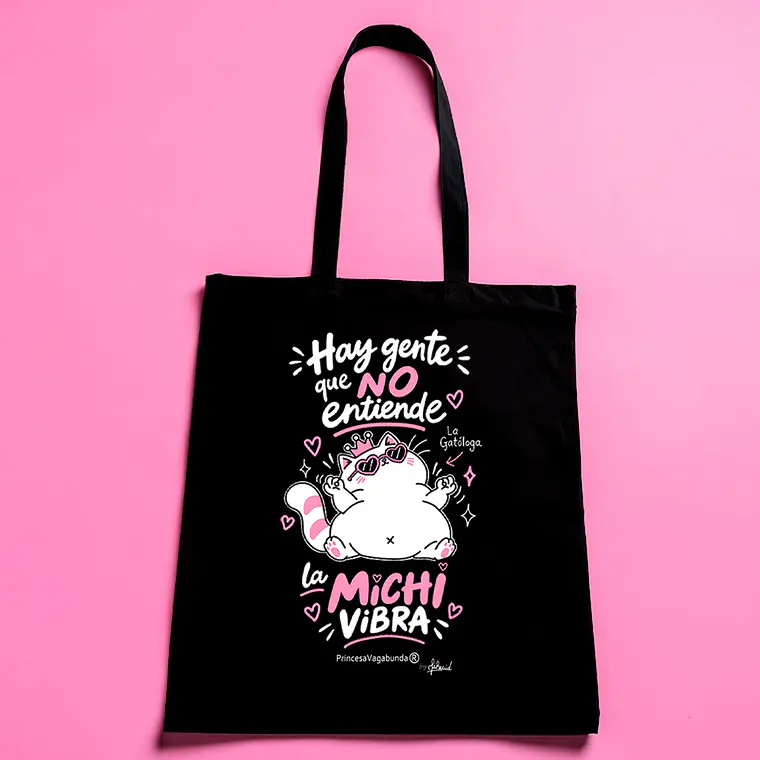 BOLSA DE TELA - MICHI VIBRA 1