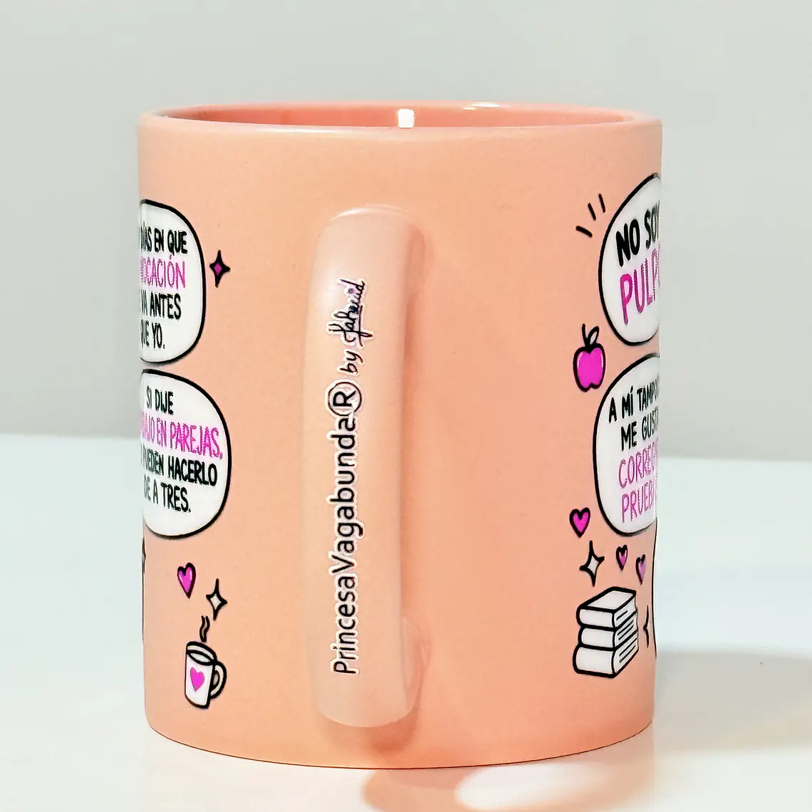 TAZÓN BASE ROSADO PASTEL - PROFE 3