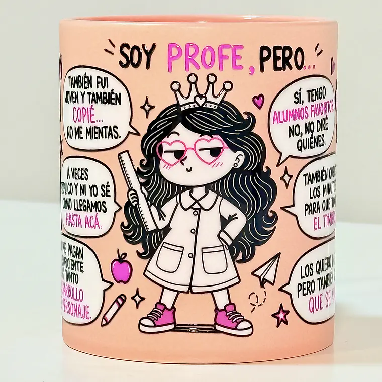 TAZÓN BASE ROSADO PASTEL - PROFE 1