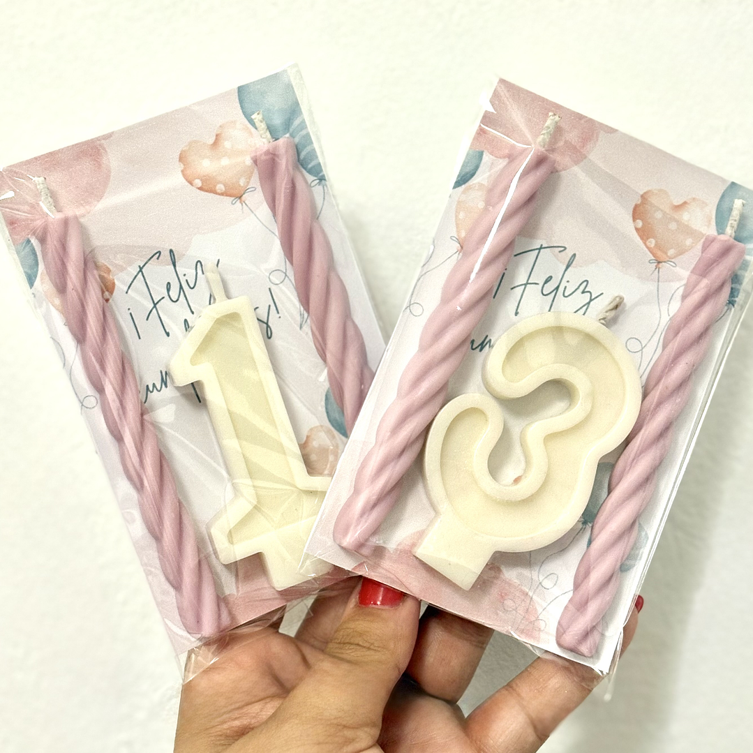 Velas cumpleaños 🎂  1